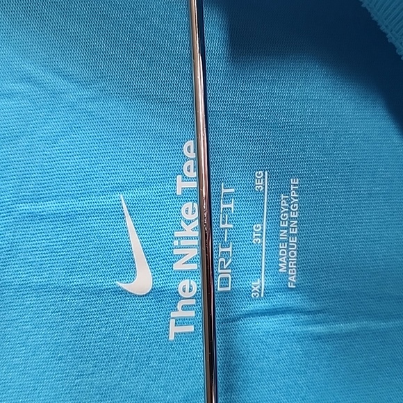 NWT Nike: Dri-Fit Swoosh "Training" Graphic T-Shirt, Teal,  Men's 2XL - Picture 3 of 8